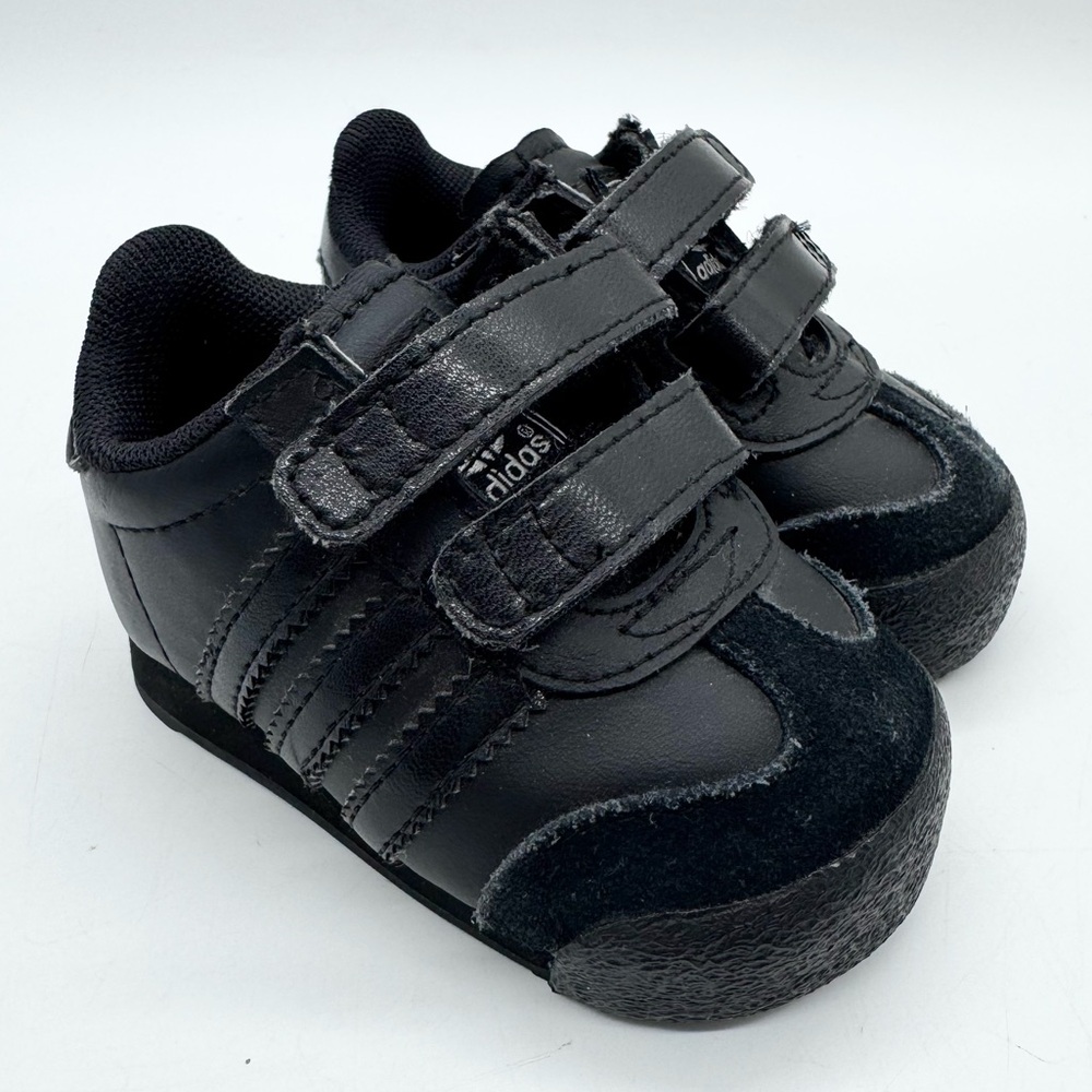 Adidas Samoa CF 1 Baby Toddlers Sneaker Black-Black G22618 Size 2K Streetwear